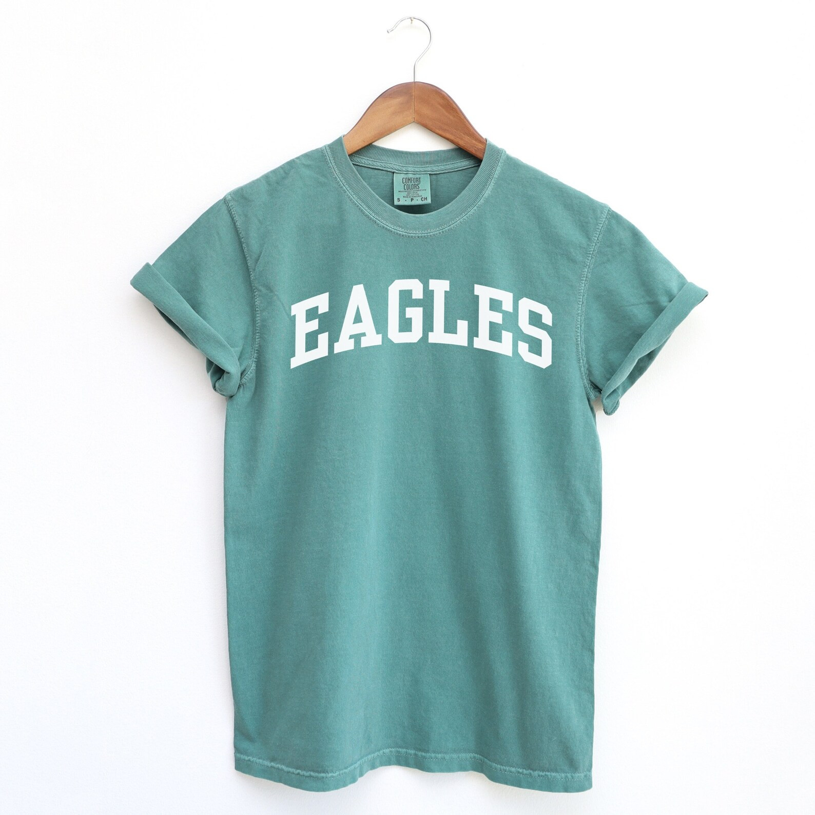 Comfort Colors Eagles Shirt, Eagles Tee, Vintage Eagles Tshirt, Cute Eagles Shirt, Eagles Tops, E... | Etsy (US)