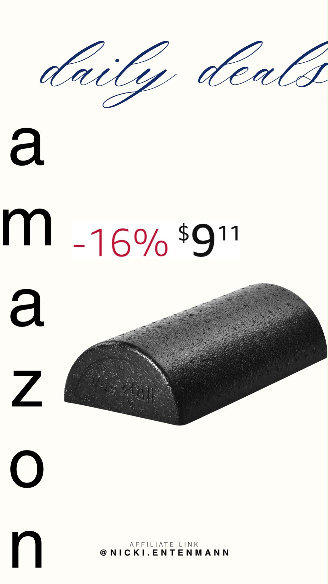 Boost recovery with Yes4All Half Foam Roller crafted for balance and muscle relief. Perfect for stretching or core training, it blends durability, comfort, and confidence seamlessly. #yes4all #foamroller #fitnessgear #stretchingtools #coreworkout #homeworkout #gymessentials #exerciseequipment #fitnesstools #shoppingdeal 🧘‍♀️💪✨ 

 #LTKActive #LTKHome #LTKSaleAlert
