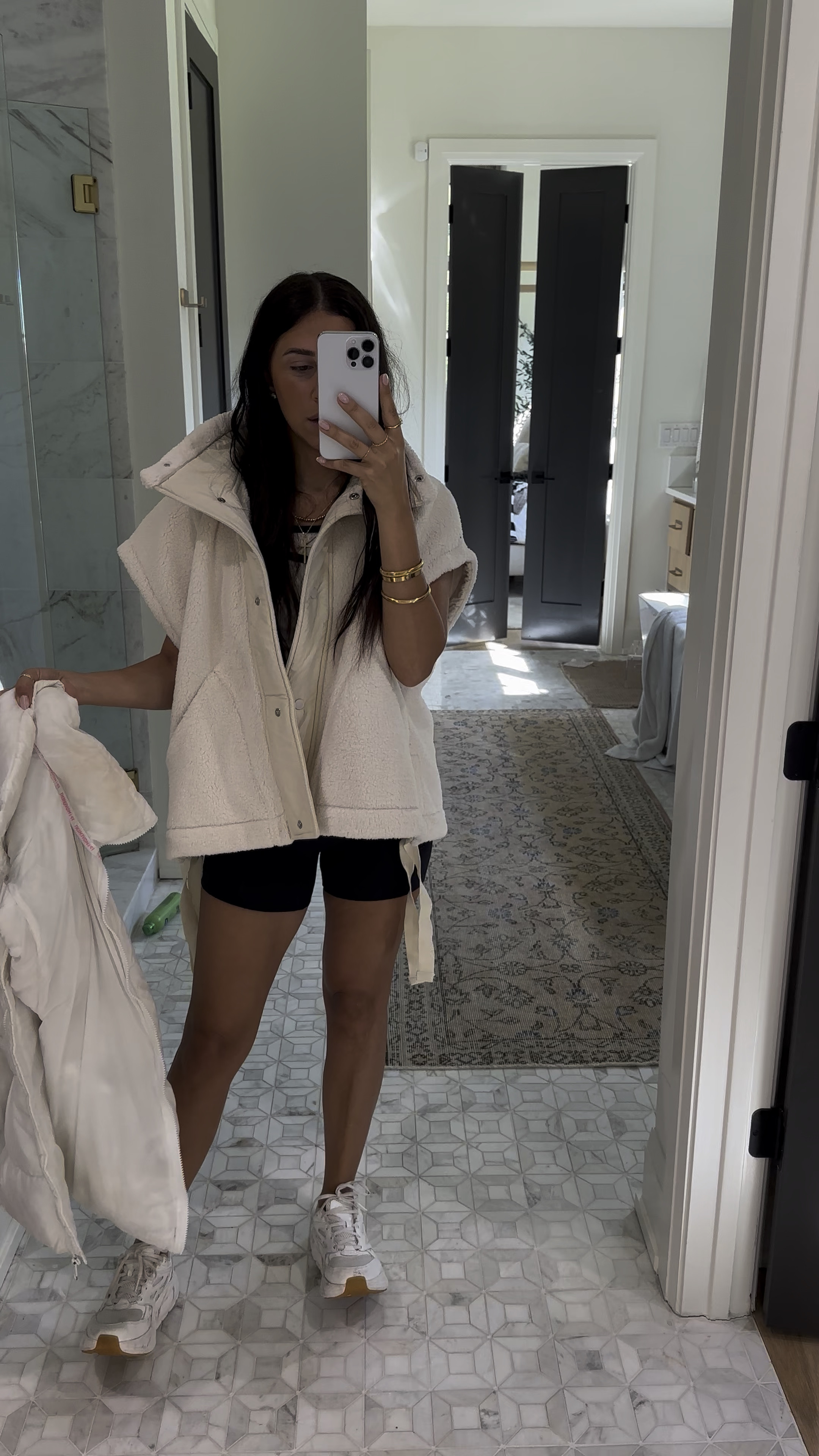 Vest: medium
Top: medium
Shorts: medium

Dressupbuttercup.com #dressupbuttercup #dederaad 

#LTKGiftGuide #LTKActive #LTKStyleTip