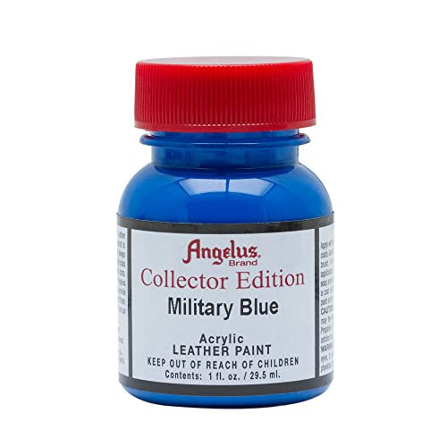 Angelus Collector Leather Paint 1 oz Military Blue | Amazon (US)