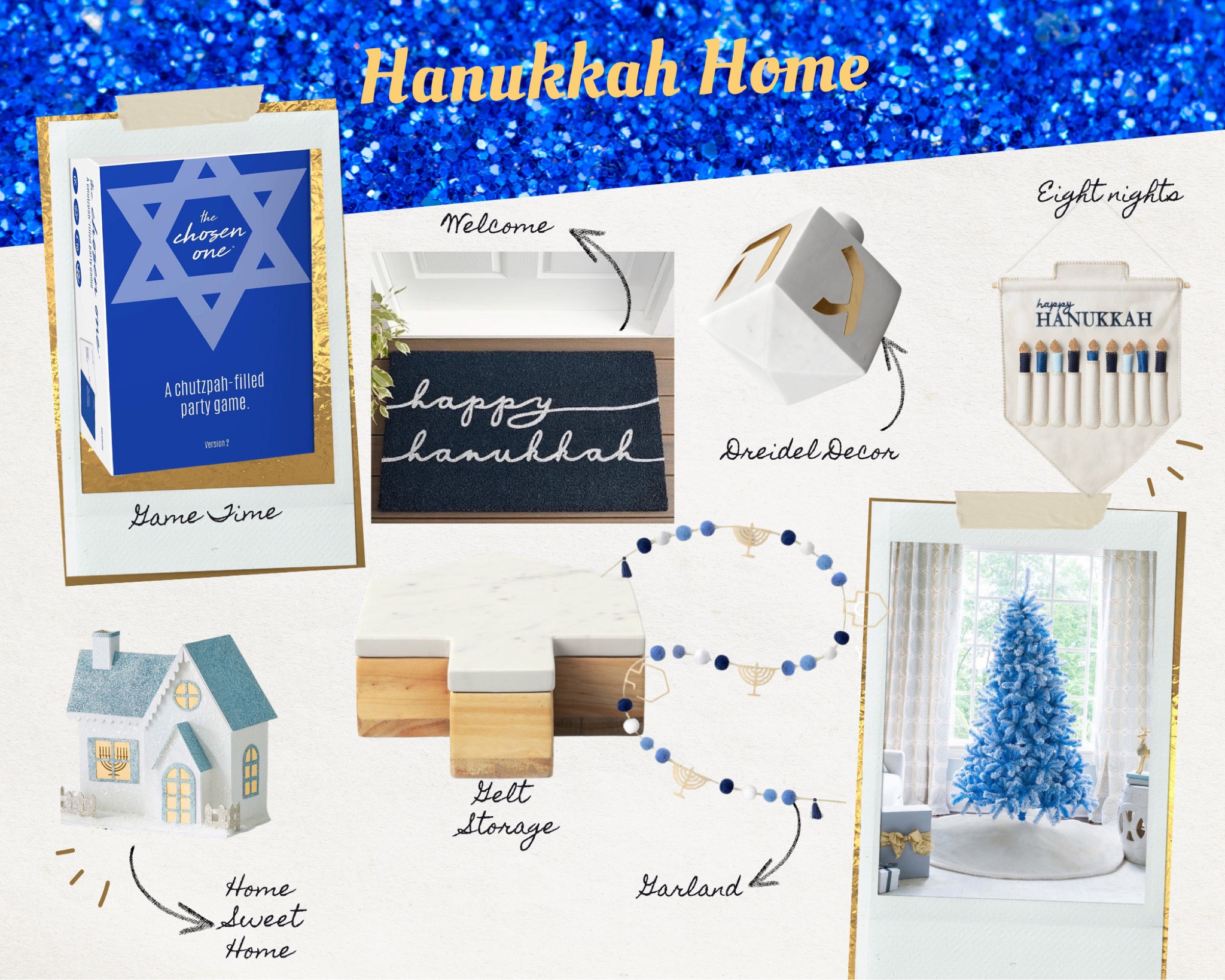 Need more Hanukkah in your life?! Here you go for decor, games and light! 

#LTKHoliday #LTKSeasonal #LTKGiftGuide