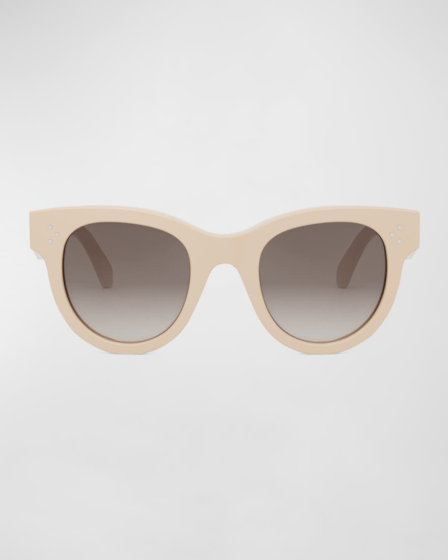 Celine Tortoiseshell Acetate Cat-Eye Sunglasses | Neiman Marcus