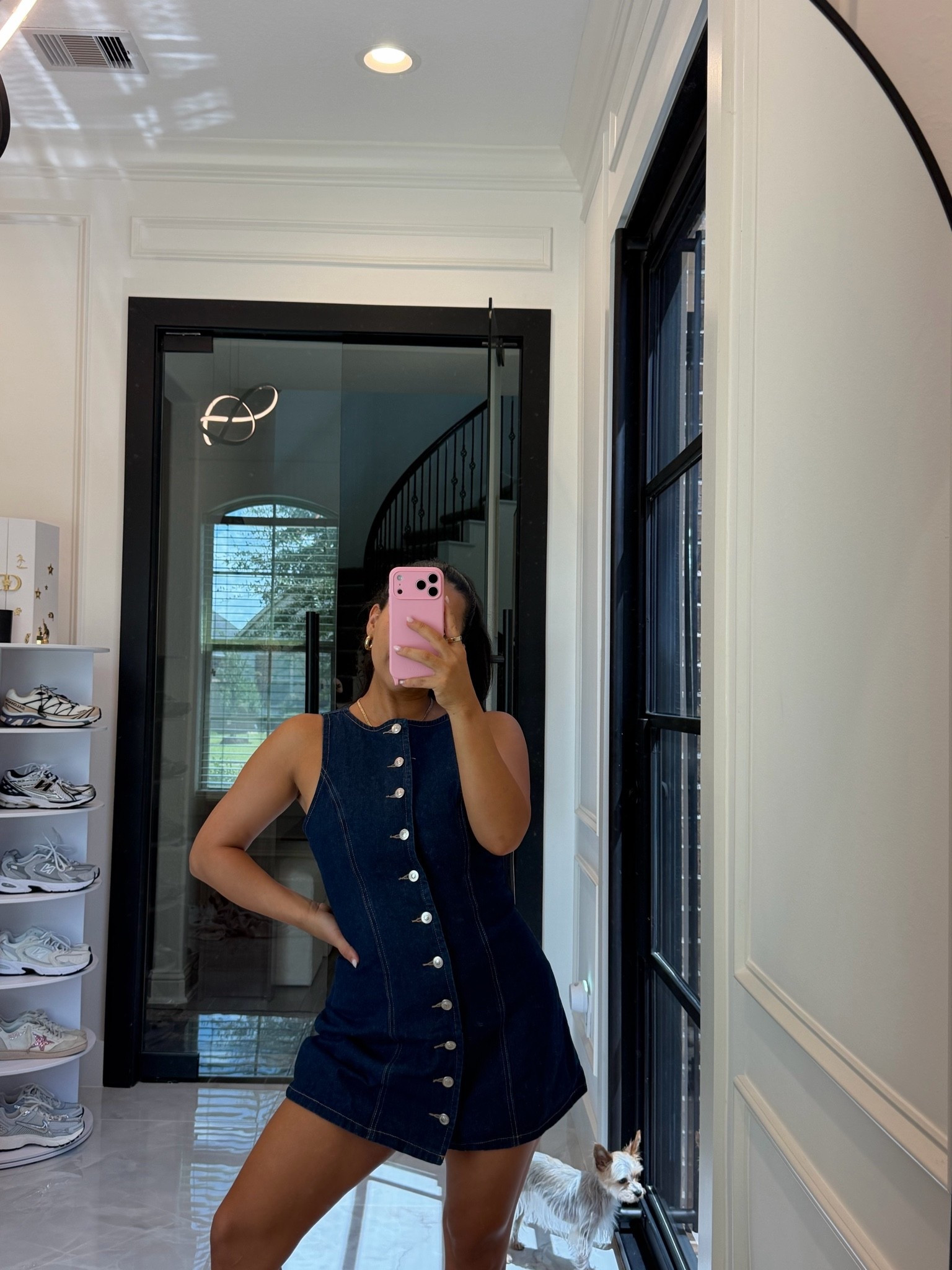 The perfect denim dress to wear year round

Fall finds
Fall fashion 
Outfit Inspo 
Mom outfit Inspo 
Everyday style

#LTKmomlife #LTKootd #LTKgrwm