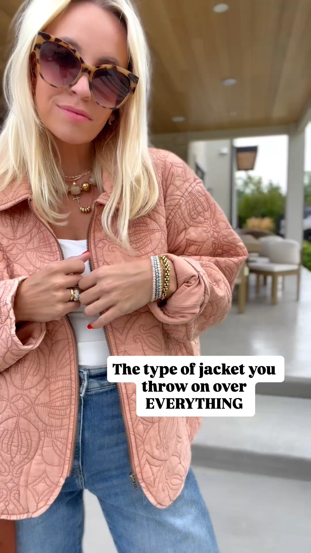 Cutest jacket to take us into fall!
