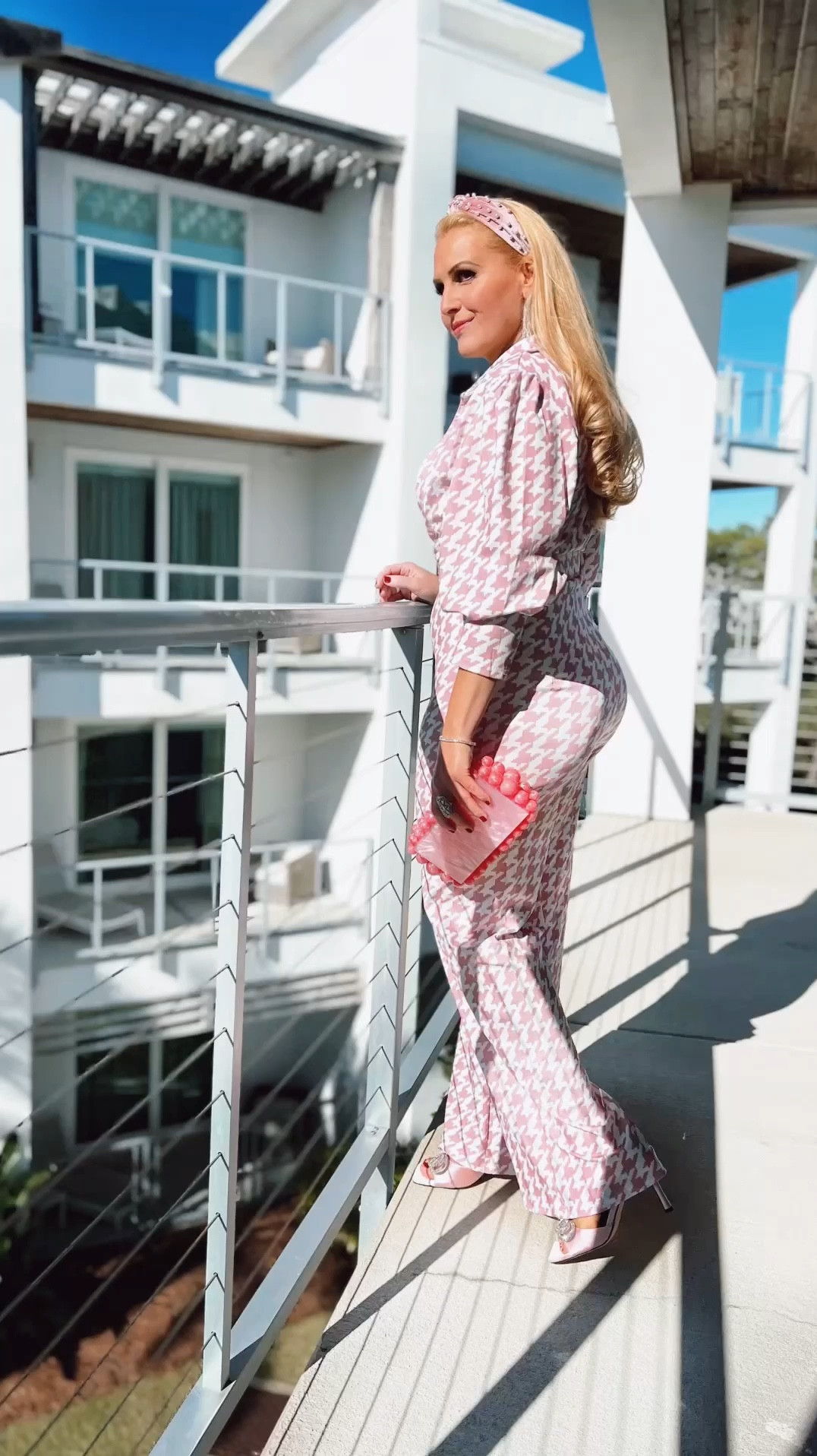 🩷JUMPSUIT: This pink and white jumpsuit would make a beautiful wedding guest outfit.

🙌🏼Love the houndstooth print. The fabric is so soft and stretchy. It comes with the matching belt too. I’m wearing a large and it fits true to size. This jumpsuit is available in sizes S - XXL and under $50!

🌸JUMPSUIT & ACCESSORIES: @amazonfashion

#jumpsuit #weddingguest #casualstyle #pinkandwhite #houndstooth #amazon #amazonfinds #amazonfashion #amazonfashionfinds #founditonamazon #street2beachstyle #rewardstylebloggers #affordablefashion #summerfashion #rosemarybeach #30A #tampabloggers #stpetebloggers #weddingguestoutfit #weddingguests #barbiestyle #barbiefashion #pinkoutfit @jtstjtst11




#LTKSeasonal #LTKShoeCrush #LTKStyleTip #LTKItBag #LTKFindsUnder100 #LTKOver40 #LTKMidsize #LTKTravel #LTKWatchNow #LTKU #LTKSaleAlert #LTKFindsUnder50 #LTKParties #LTKGiftGuide 