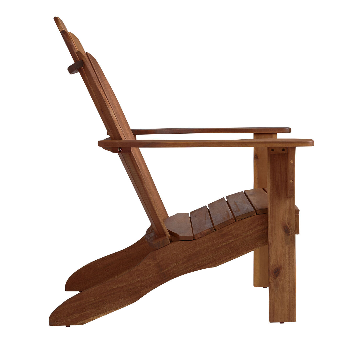 Slatted Wood Adirondack Chair | World Market