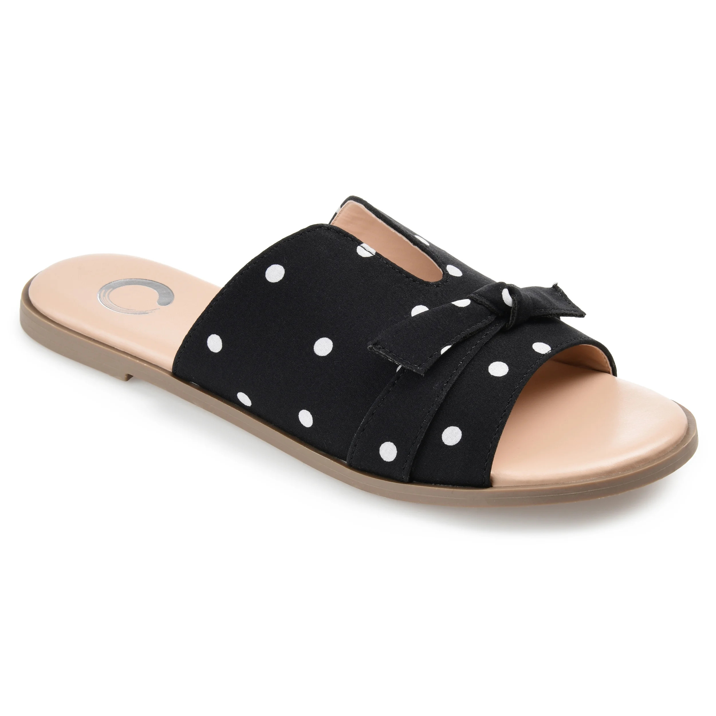 Brinley Co. Womens Tru Comfort Foam™ Knotted Detail Slide - Walmart.com | Walmart (US)