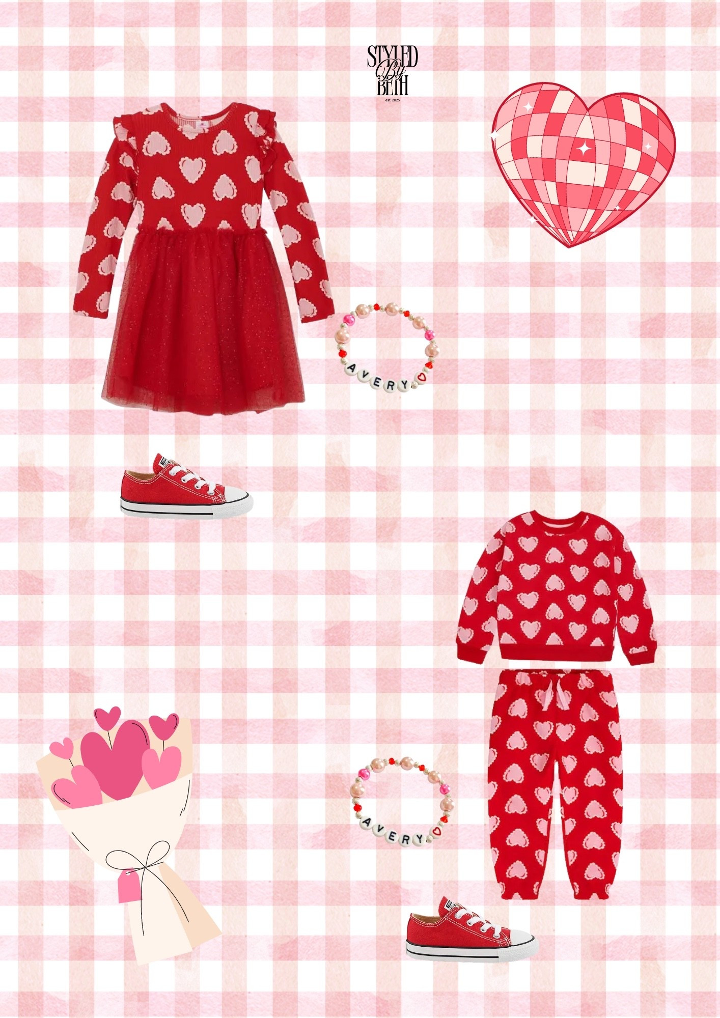 Heart eyes activated ❤️🔥

Twirly tulle + the coziest heart set = Valentine perfection. Add red kicks and a personalized bracelet and it’s game over 💕

#LTKdayinmylife #LTKKids #LTKValentine