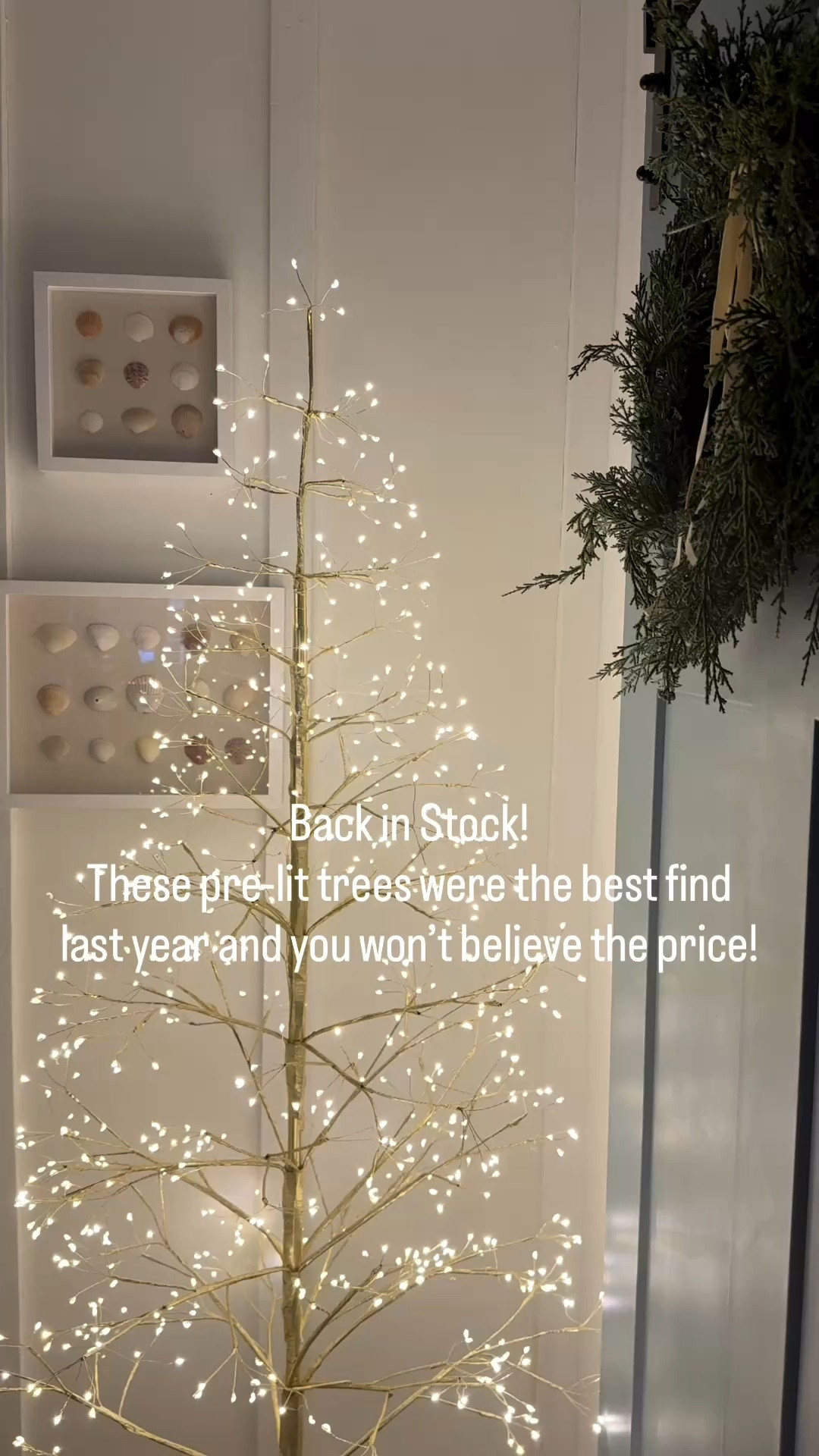 Walmart twinkle trees are back in stock! My favorite purchase from last season.

#LTKSeasonal #LTKHome