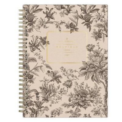 Day Designer 2027 Weekly/Monthly Boutique Eden Taupe Linen Wirebound Planner 6"x8" Taupe | Target