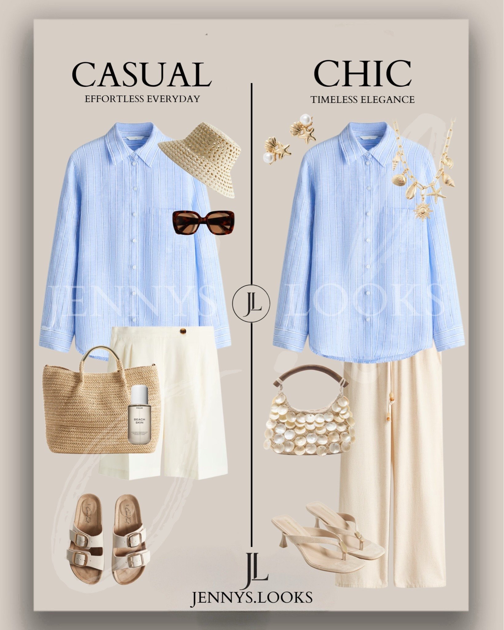 The coastal grandmother style is about embracing a relaxed, sophisticated and timeless aesthetic.

Combine neutral bright colors, linen/cotton, classy relaxed fits, straw accessories, comfy shoes and enjoy the simple pleasures of life! ♥️🌊🐚

#LTKeurope #LTKsummer #LTKtravel