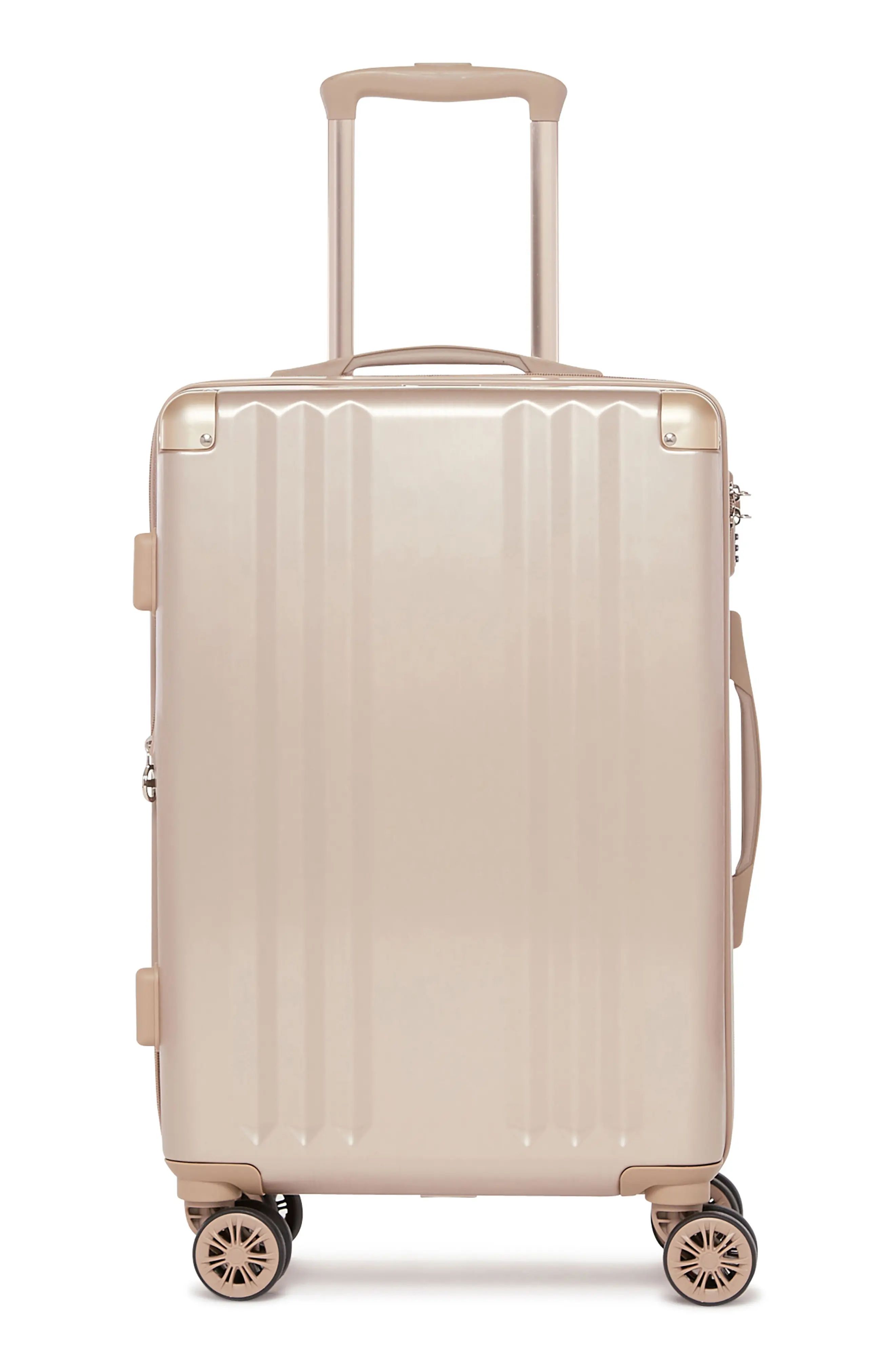 Calpak Ambeur 20-Inch Rolling Spinner Carry-On - Metallic | Nordstrom