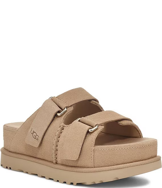 Goldenstar Hi Slide Suede Sandals | Dillard's