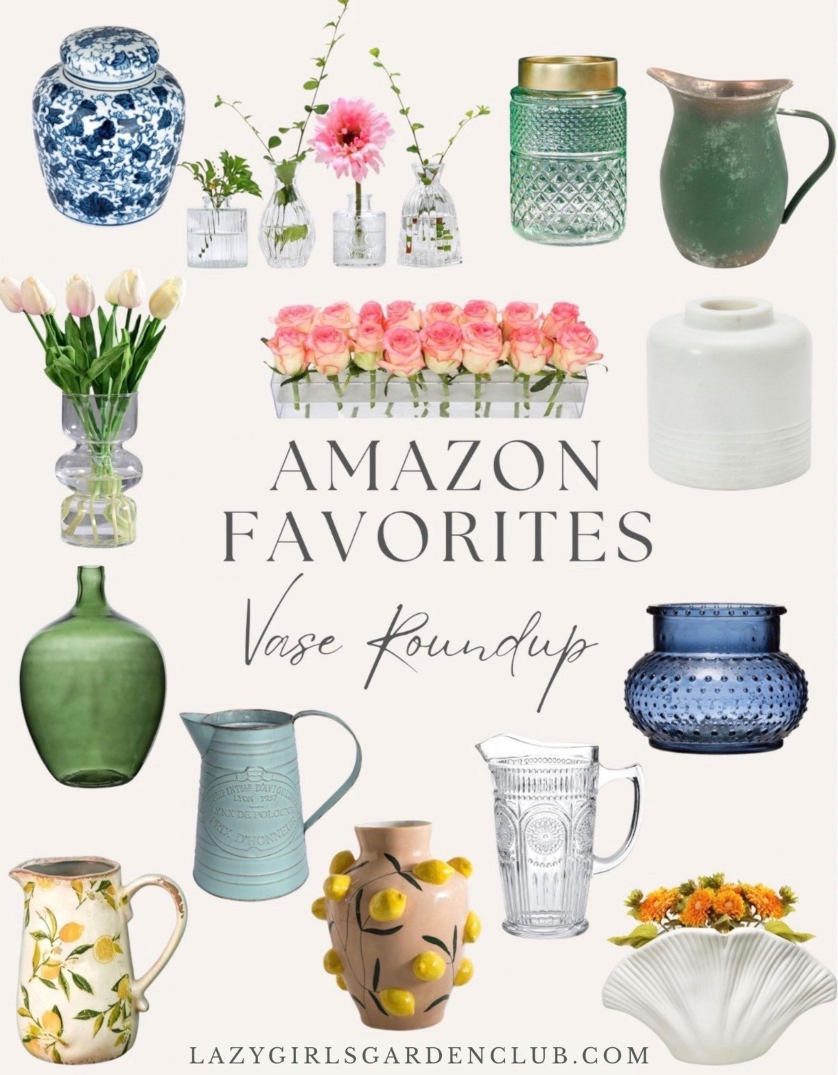 A few of mg favorite spring vases from Amazon 💚



#LTKU #LTKSeasonal #LTKHome