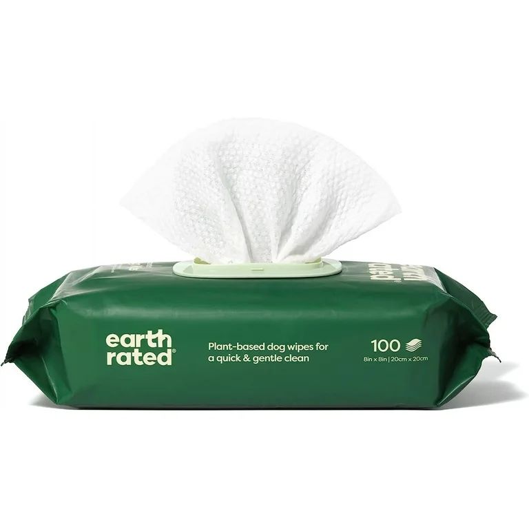 Earth Rated Unscented Dog Grooming Wipes, 100 Count | Walmart (US)
