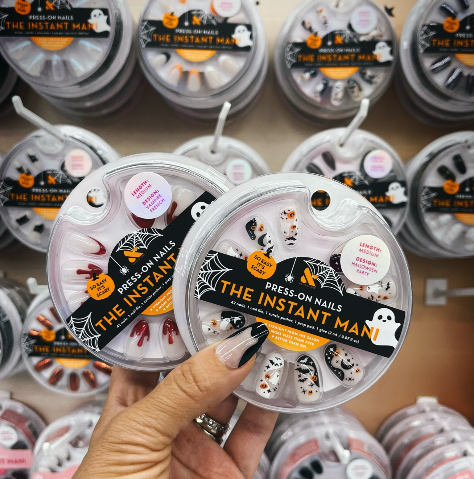 Olive & June spooky nails  

#LTKSeasonal #LTKBeauty