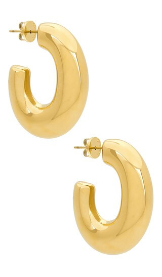 Cendre Kiki Earrings in Metallic Gold. | Revolve Clothing (Global)