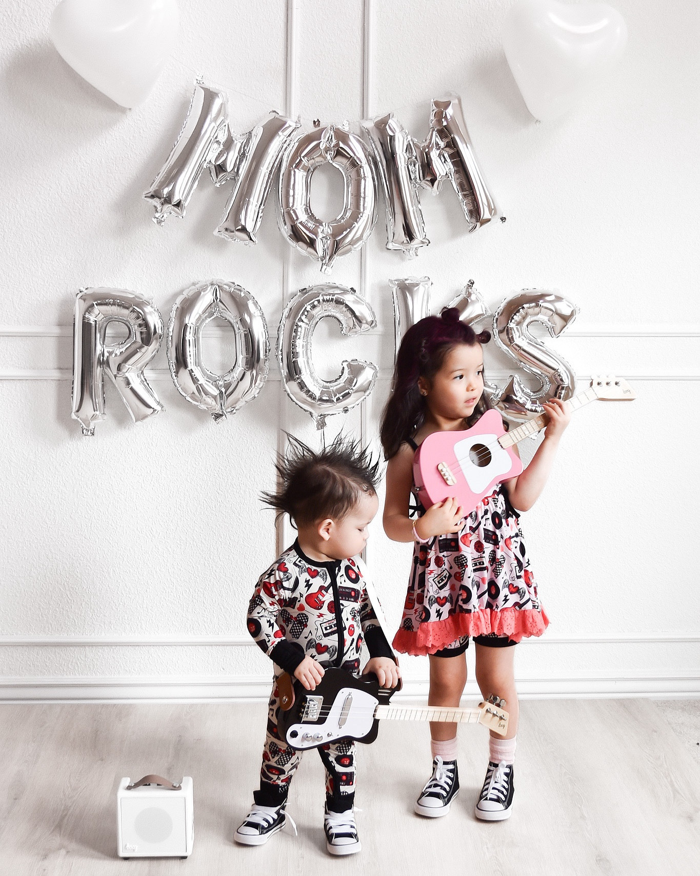 Rock n Roll Mother’s Day photoshoot! 🎸

#LTKkids #LTKbaby #LTKfamily