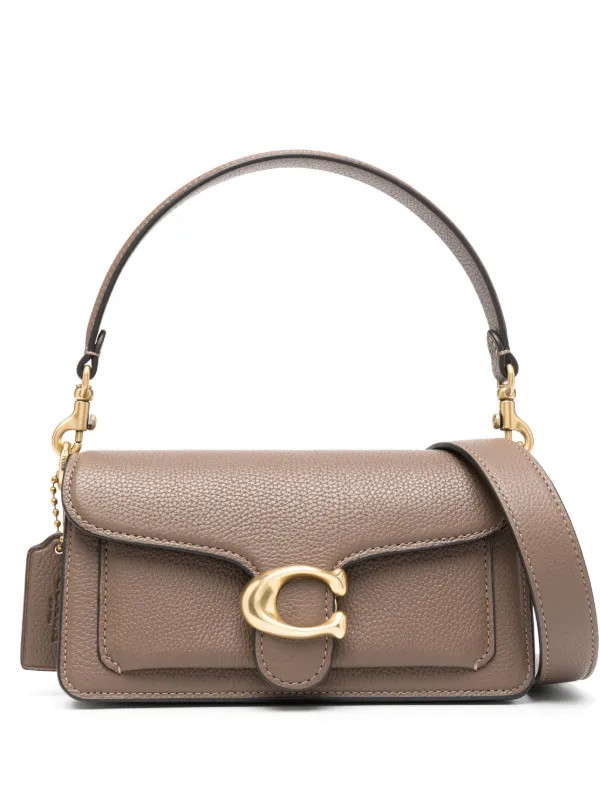 Tabby pebbled-leather tote bag | Farfetch Global