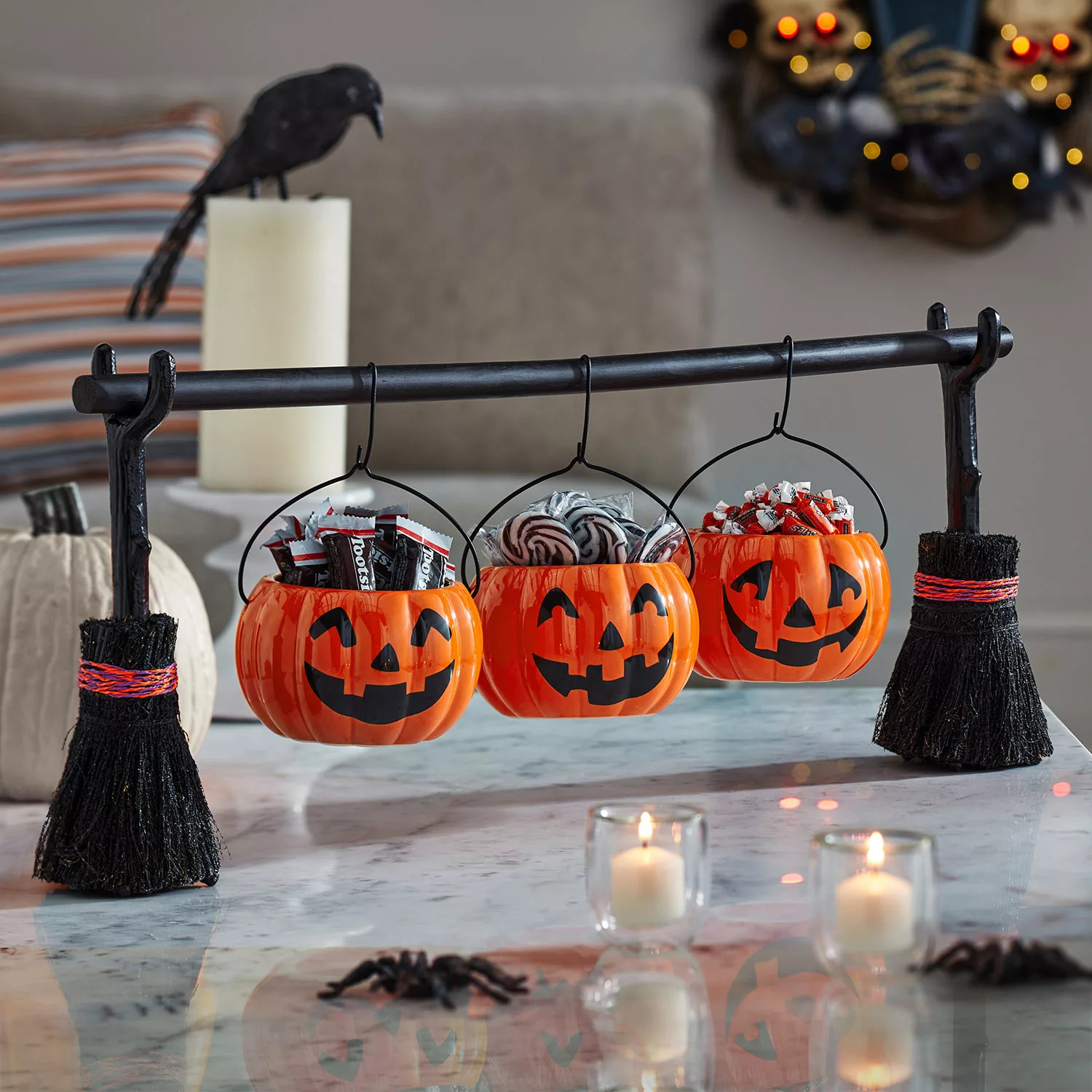 Member's Mark Halloween Pumpkin Serving Set | Sam's Club