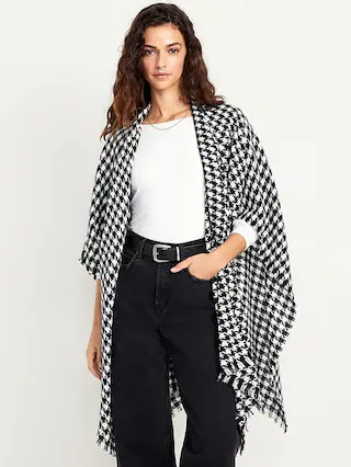Flannel Poncho | Old Navy (US)