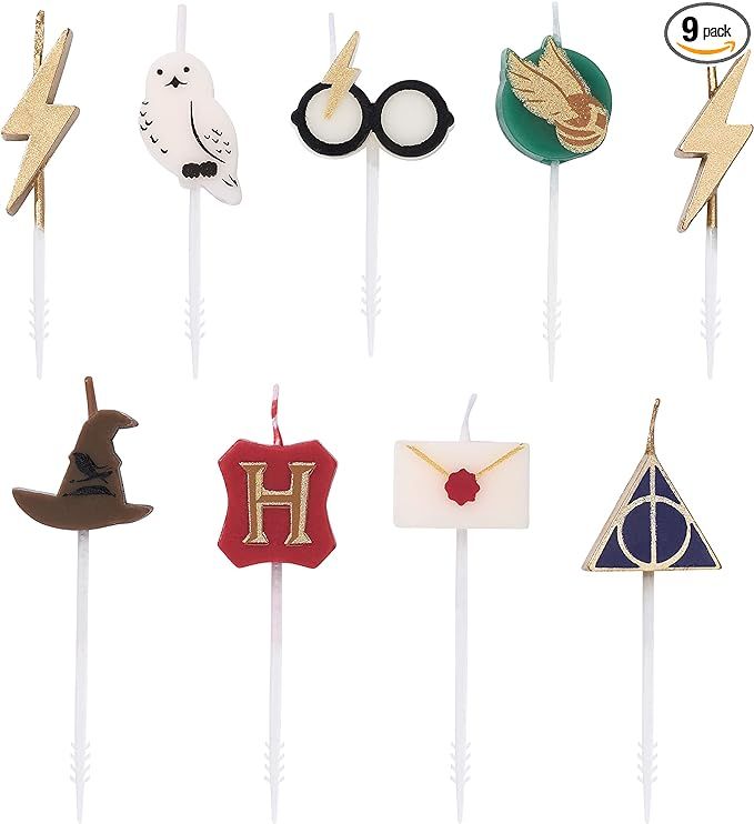 Papyrus Birthday Candles, Harry Potter Cake Topper (9-Count) | Amazon (US)