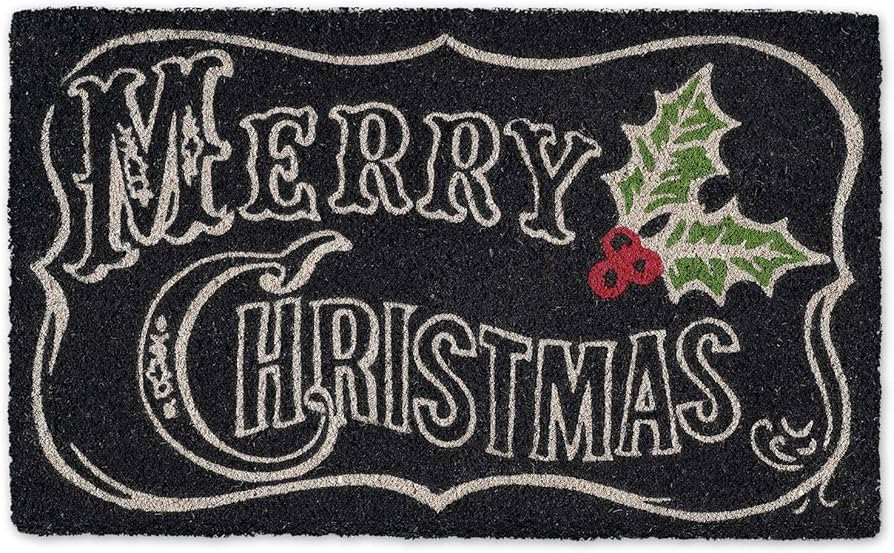 DII Outdoor Christmas Door Mat Collection Decorative Holiday Doormat, Front Porch Décor, 17x29, ... | Amazon (US)
