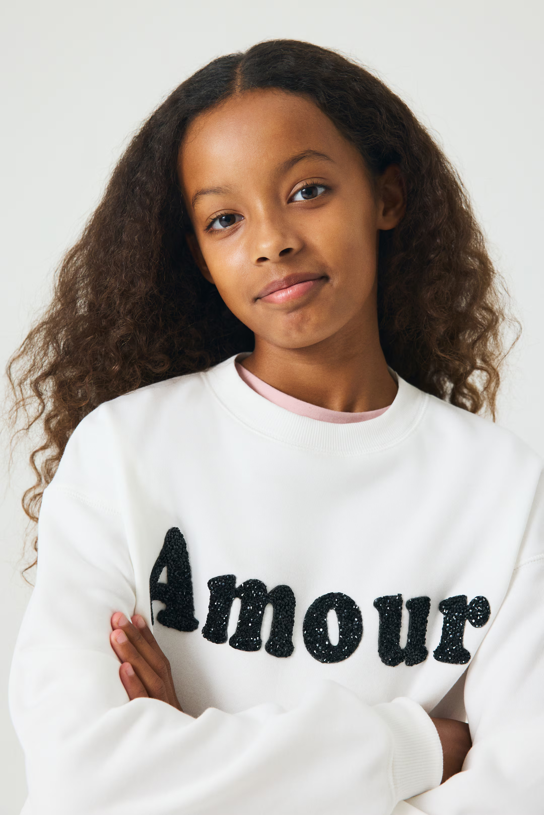 Sweatshirt with Motif | H&M (US + CA)