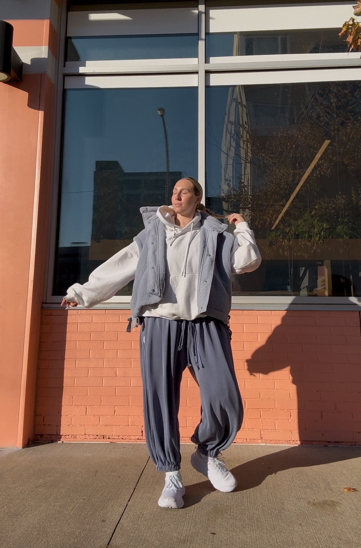 4th color of these pants and no regrets 

Wearing everything in size L

free people, free people movement, FP movement, when you wear fp, casual outfit, athleisure, comfy outfit, oversized joggers, oversized hoodie, outfit inspo, fall outfit, ootd, outfit of the day, pittsburgh, under 100

#LTKFindsUnder100 #LTKSeasonal #LTKActive