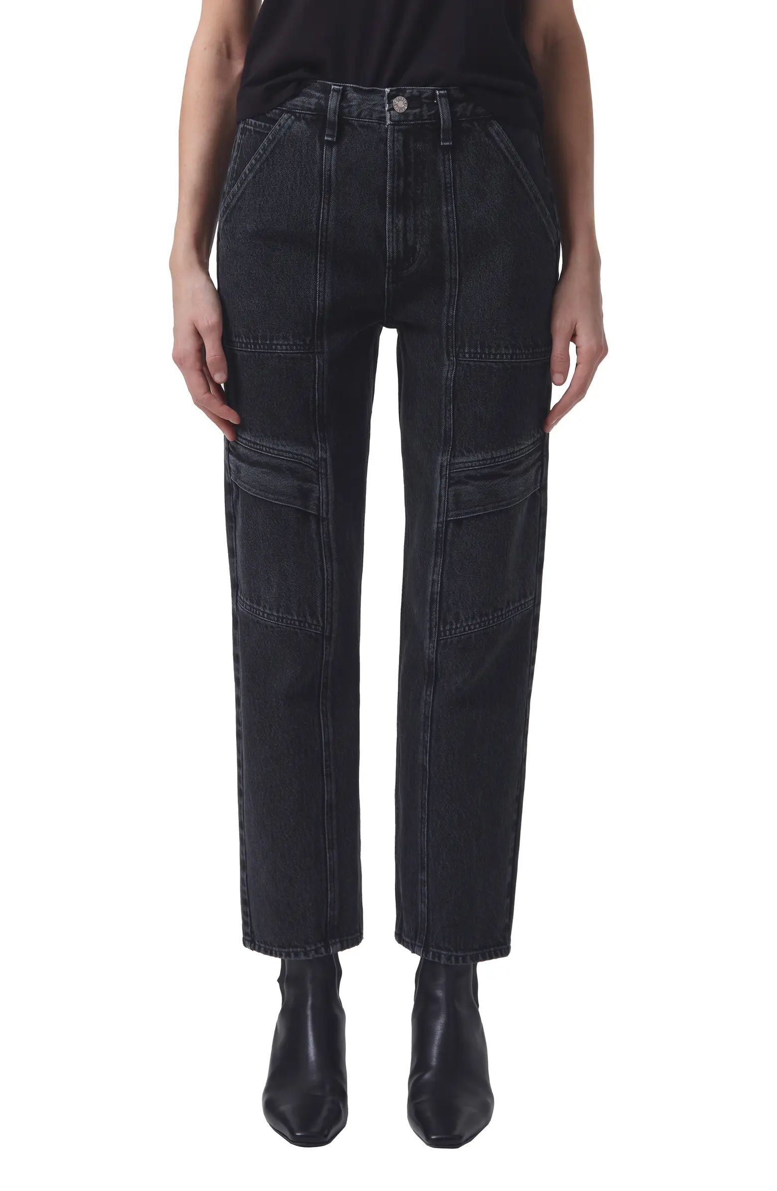 AGOLDE Cooper Relaxed Cargo Organic Cotton Jeans | Nordstrom | Nordstrom