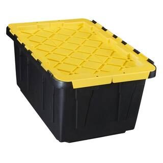 HDX 17 Gal. Flip Top Storage Bin-206151 - The Home Depot | The Home Depot