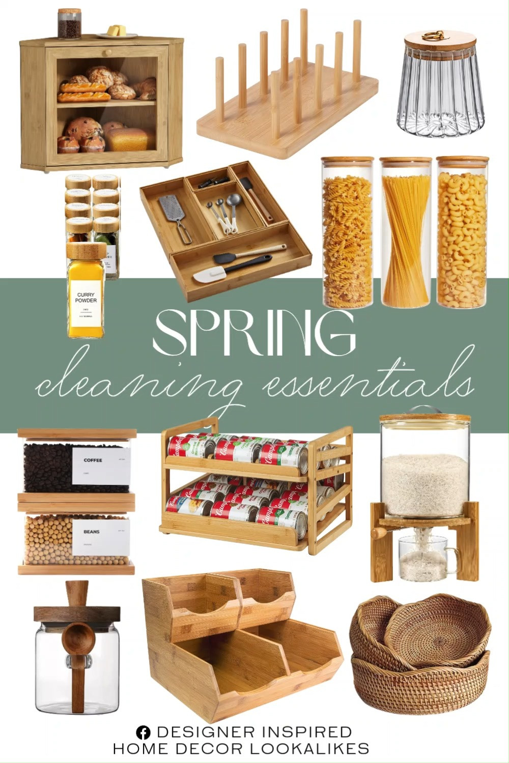 Spring Cleaning Essentials. Kitchen Storage Solutions. Cabinet Organization Items. Food Storage Organization. Pantry Shelf Organizers. Refrigerator Organization Items. Countertop Organization Ideas. Airtight Storage Containers. Under Sink Organizers. Spring Home Refresh Items. 

Home more affordable option find copy cat similar look for less budget friendly affordable cheap cheaper beautiful pretty. Clearance sale coupon code discount code promo code luxury lookalike look a like Inspo inspiration inspired by idea ideas Love like these? I share multiple every day in my FB group.
#springcleaning #kitchenessentials #pantryorganization #kitchenhacks #organizedkitchen #kitchenstorage #pantrymakeover 

 #LTKHome