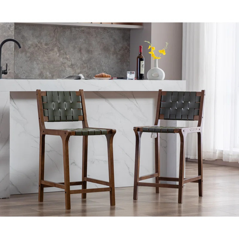 Pangita Solid Wood Stool | Wayfair North America