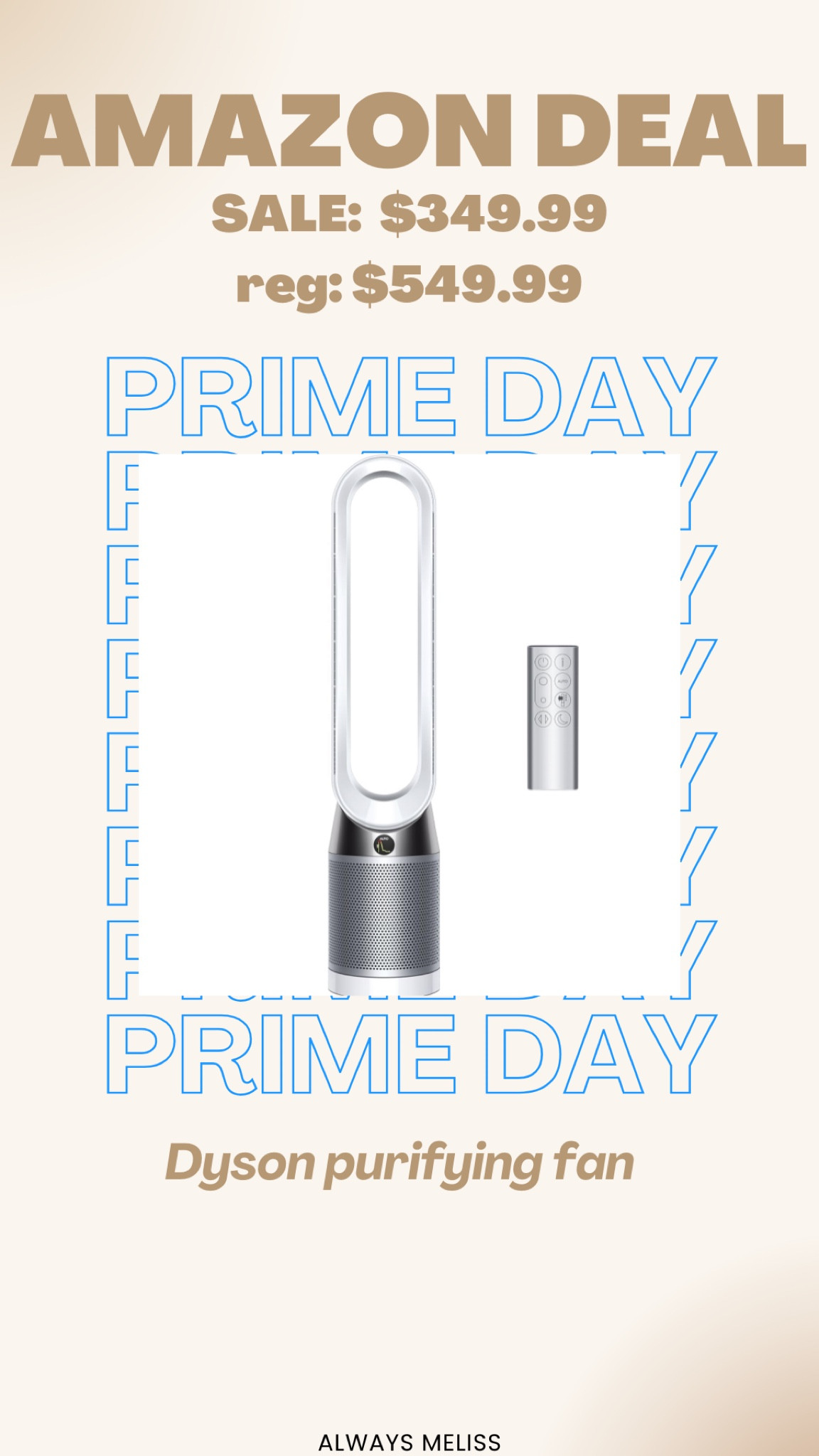 Love this Dyson purifying fan. Part of Prime day! Great gift idea.

Amazon 
Sale Alert
Dyson

#LTKSaleAlert #LTKHome