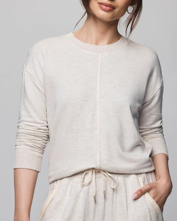 Supersoft Trim Pullover Using LENZING™ECOVERO™ Fibers | Splendid