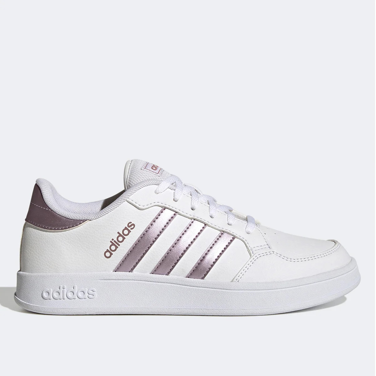 Tênis Adidas Breaknet Feminino - Branco+Lilás | Netshoes (BR)