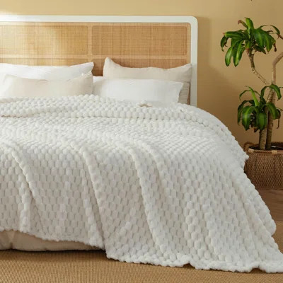 Bedsure King Size Blanket For Bed - Super Soft, Cozy Blankets For Wo, Cute Fleece Gifts For S, off White, 108X90 Inches | Wayfair North America
