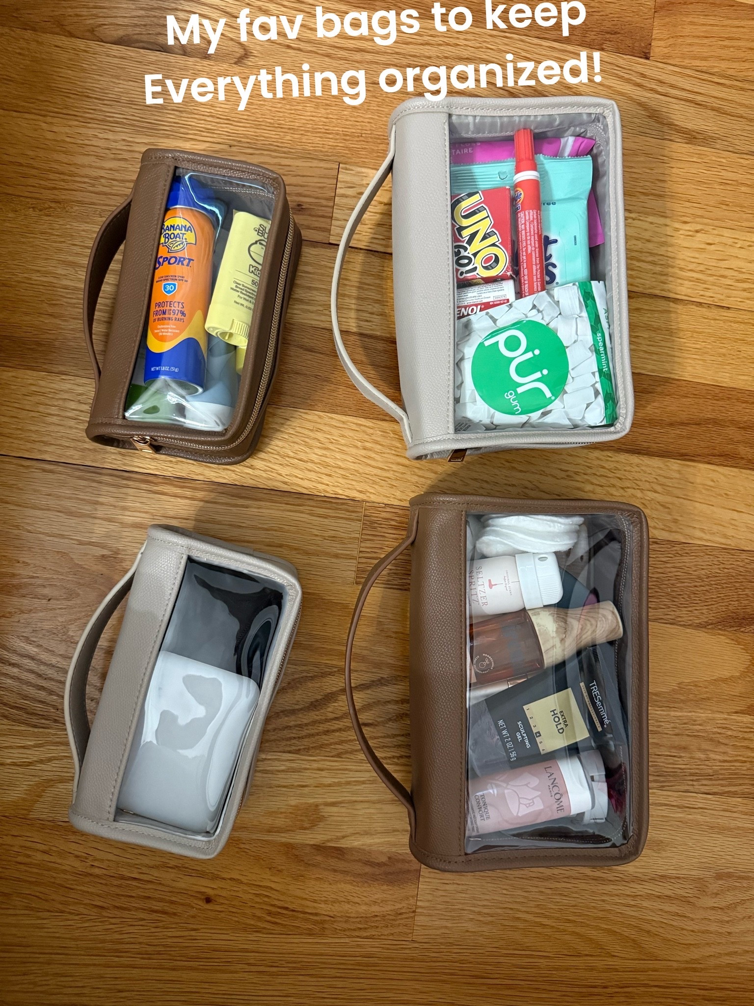 These bags are my go-to for traveling and for keeping my everyday bag organized!
On SALE TODAY!

#LTKmomlife #LTKTravel #LTKvlog