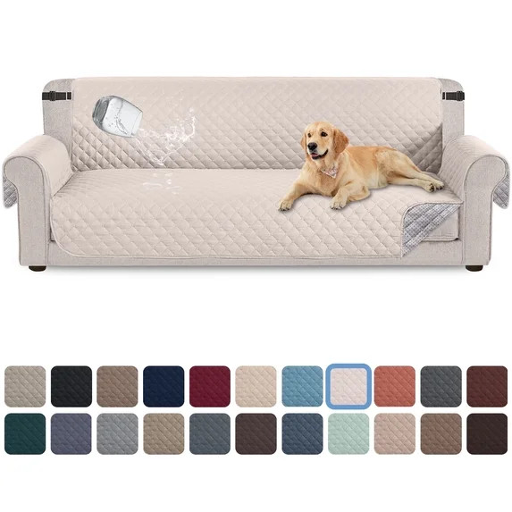 Sanmadrola 100% Waterproof Sofa Cover Anti Slip Couch Cover Machine Washable Slipcover Leakproof ... | Walmart (US)