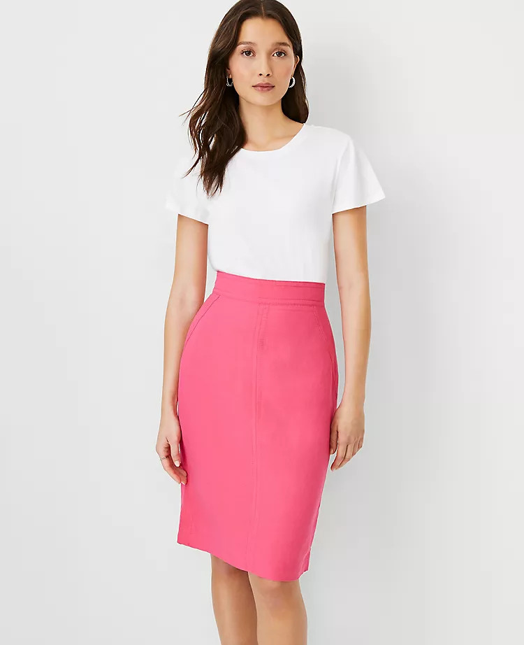 Flutter Sleeve Pima Cotton Top | Ann Taylor | Ann Taylor (US)