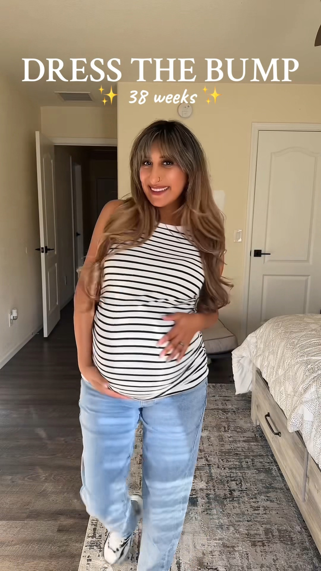 Let me live in these jeans this last week and a half! It's the only comfy thing for me right now 😂 38 weeks pregnant!🤰🏽💙✨
#bumpstyle #pregnancy #amazonmaternity

#LTKBaby #LTKKids #LTKBump