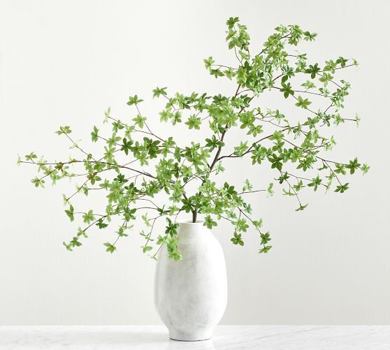 Faux Oversized Green Branch | Pottery Barn (US)