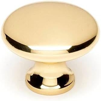 Alno 1 1/4" Knob, UNLACQUERED Brass | Amazon (US)