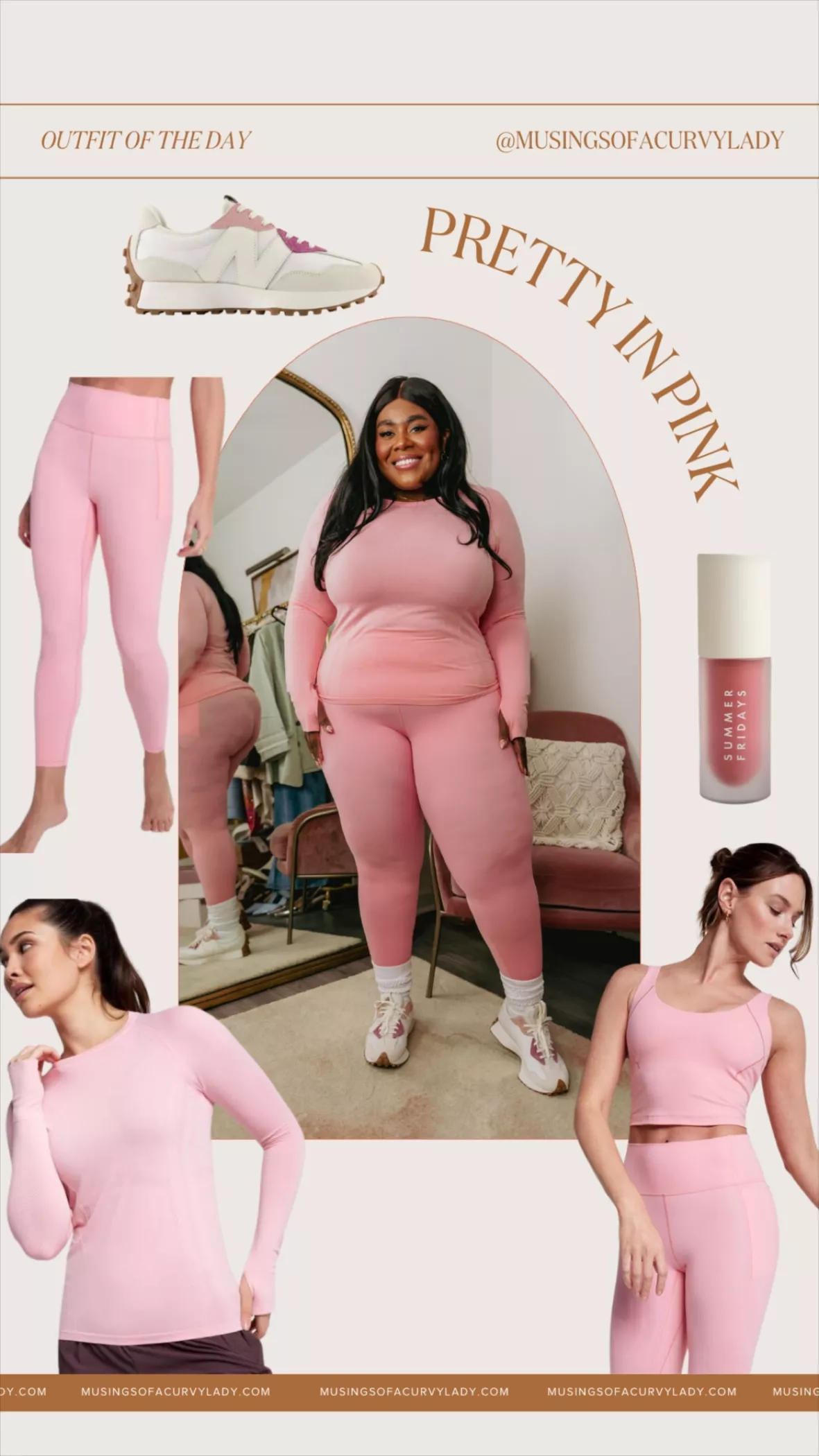 Stylish And Designer pink workout clothes –