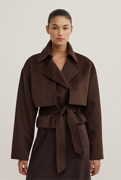 Cropped Trench Coat | Witchery (AU)