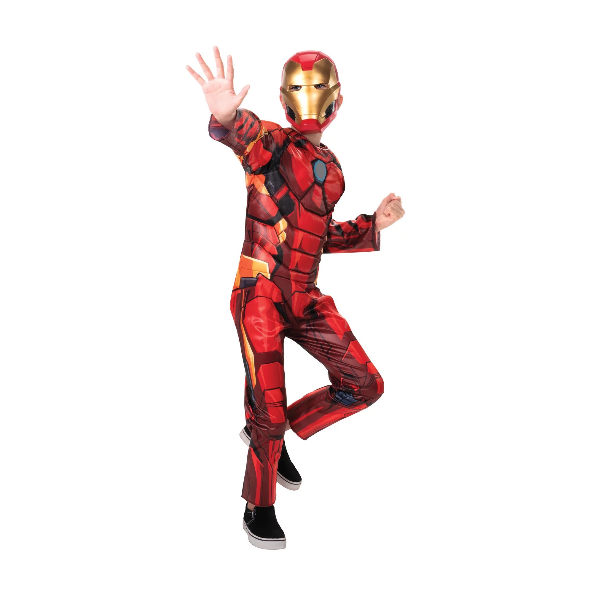 Marvel’s Iron Man Youth Halloween Costume - Small | Walmart (US)