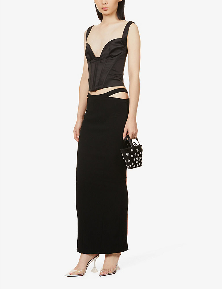 Martinez cut-out woven maxi skirt | Selfridges