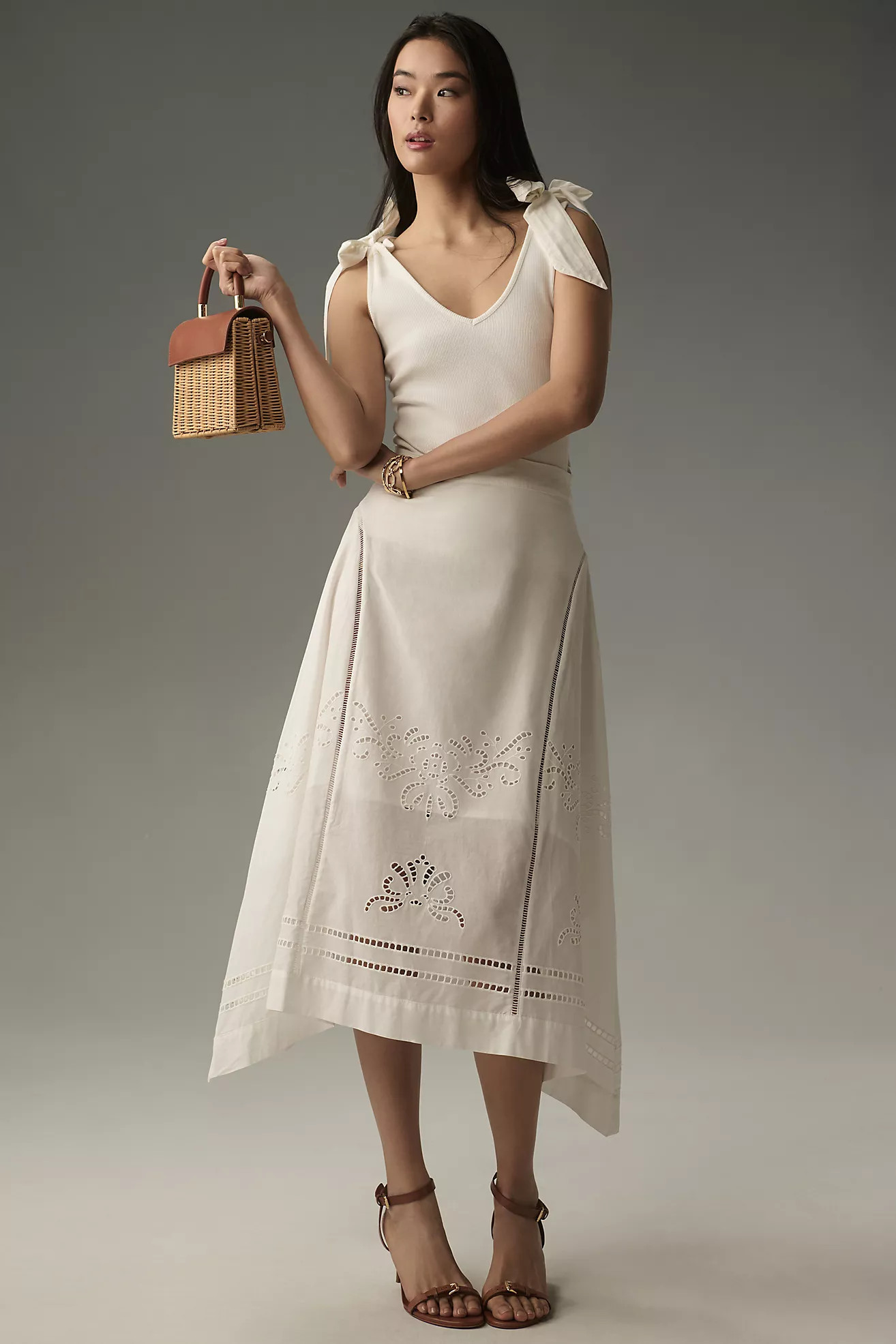 LACE The Label Eyelet Mini Skirt | Anthropologie (US)