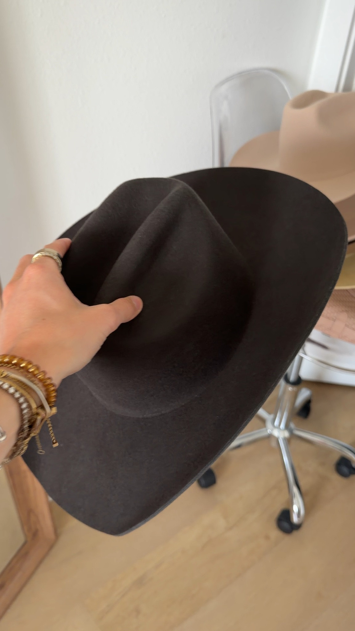 @gigipip The Wyatt isn’t just a hat—it’s a statement. Featuring a hand-shaped cattleman crown with a mule kick front dent, this bold design brings rugged character to classic Western style. Its exaggerated upturned brim adds striking flair, making it the perfect piece for anyone who wants to stand out with confidence. Built for the cowgirl (or cowboy) who’s unafraid to make an impression, the Wyatt Cowboy Hat is Western fashion at its most daring.

#LTKootd #LTKSeasonal #LTKdayinmylife