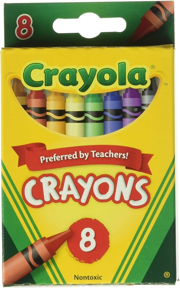 Crayola Crayons 8 in a Box (Pack of 12) 96 Crayons Total | Amazon (US)